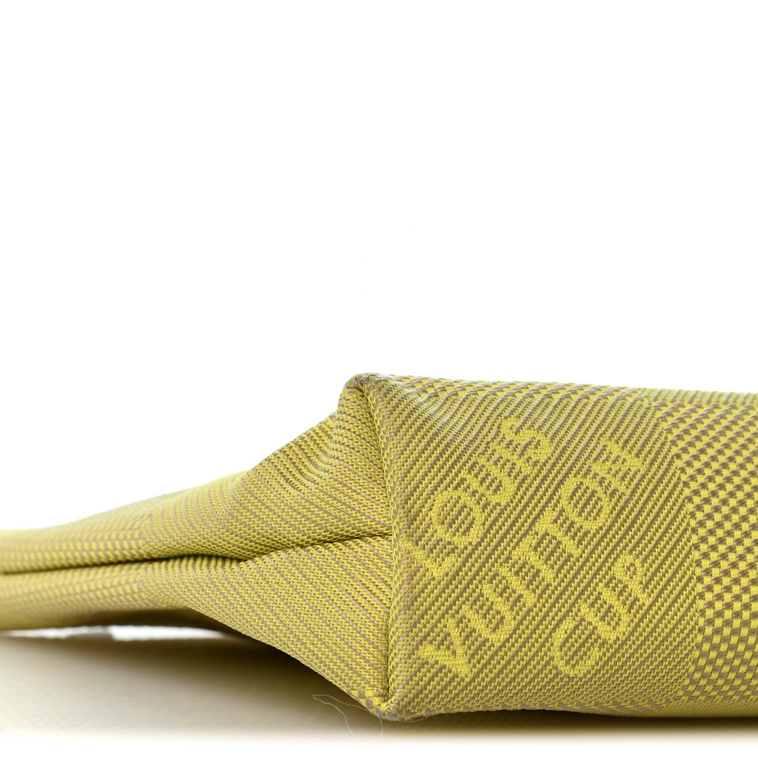 Louis Vuitton Damier Geant Americas Cup Pochette Accessories Volunteer Bag Yellow 10 of 14