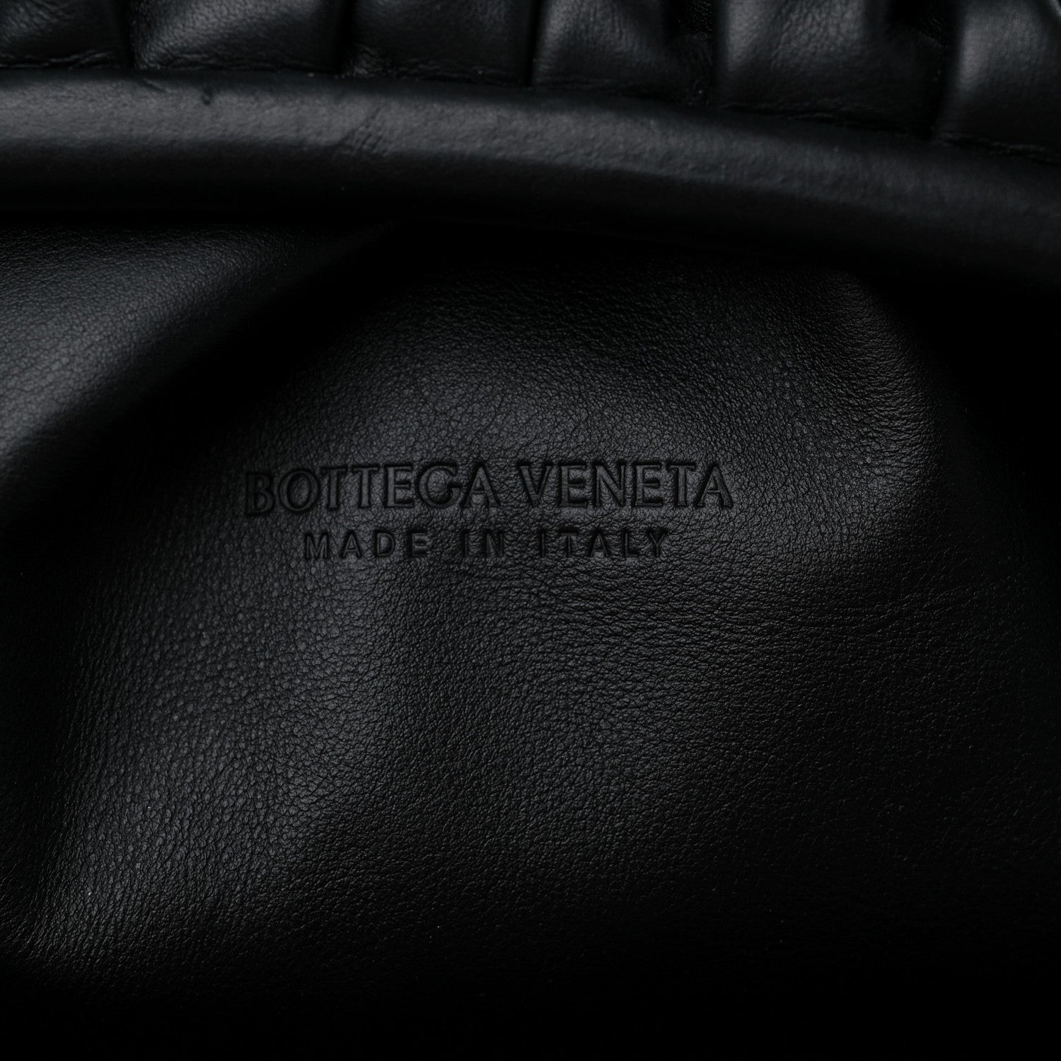 Bottega Veneta Smooth Butter Calf The Pouch Oversized Clutch Black 6 of 8