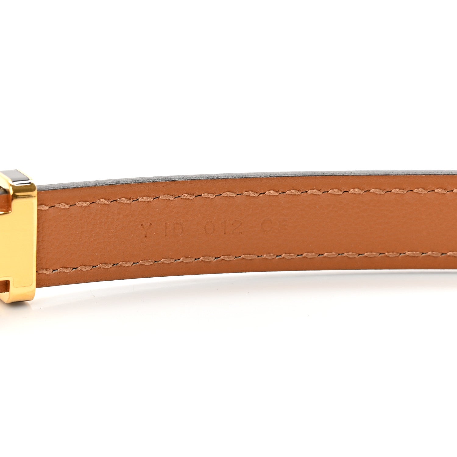 Hermes Epsom 15mm Pop H Belt 85 Black 5 of 5
