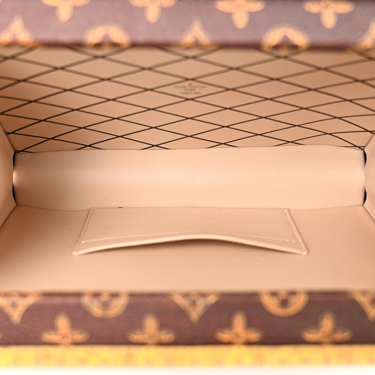 Louis Vuitton Calfskin Transformed Monogram Petite Malle 5 of 9
