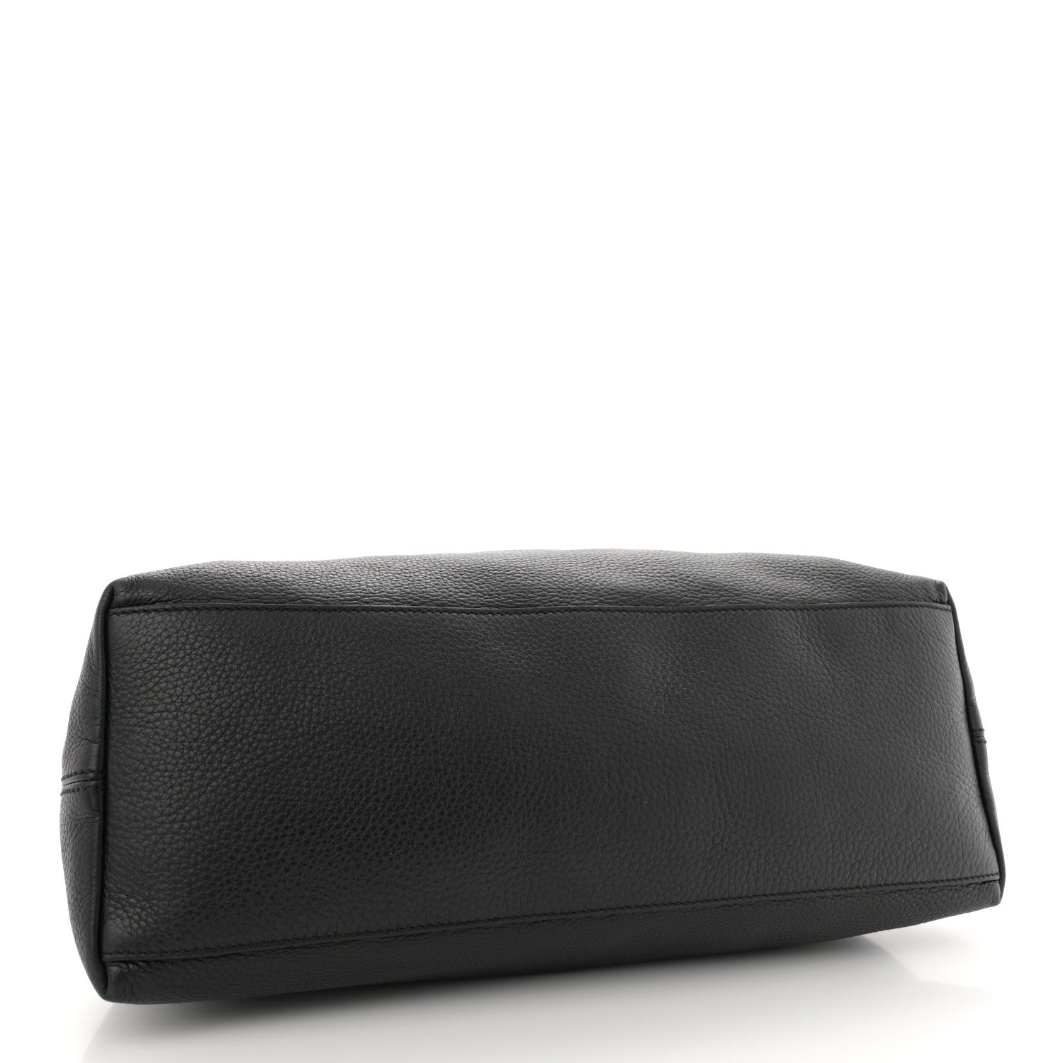 Gucci Pebbled Calfskin Medium Soho Chain Shoulder Bag Black 4 of 14