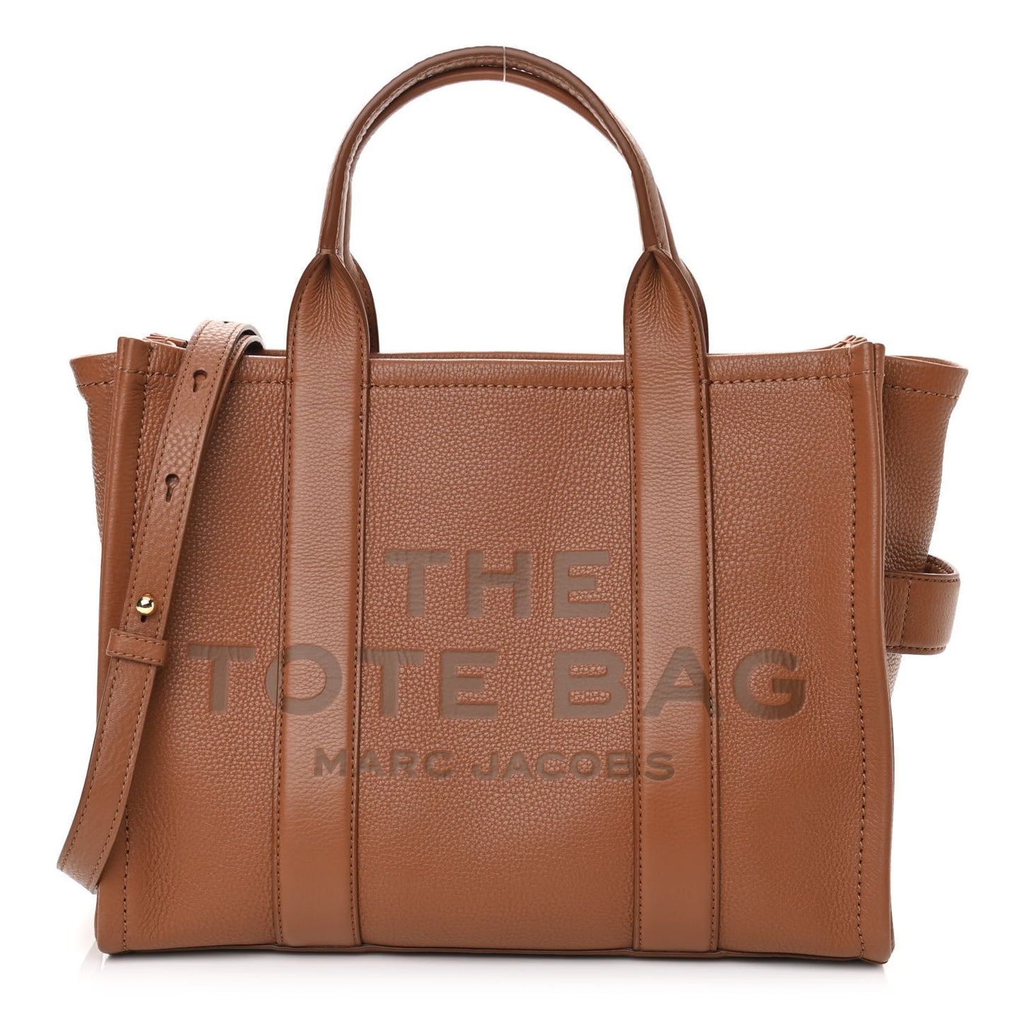 Grained Calfskin Medium The Tote Bag Argan Oil