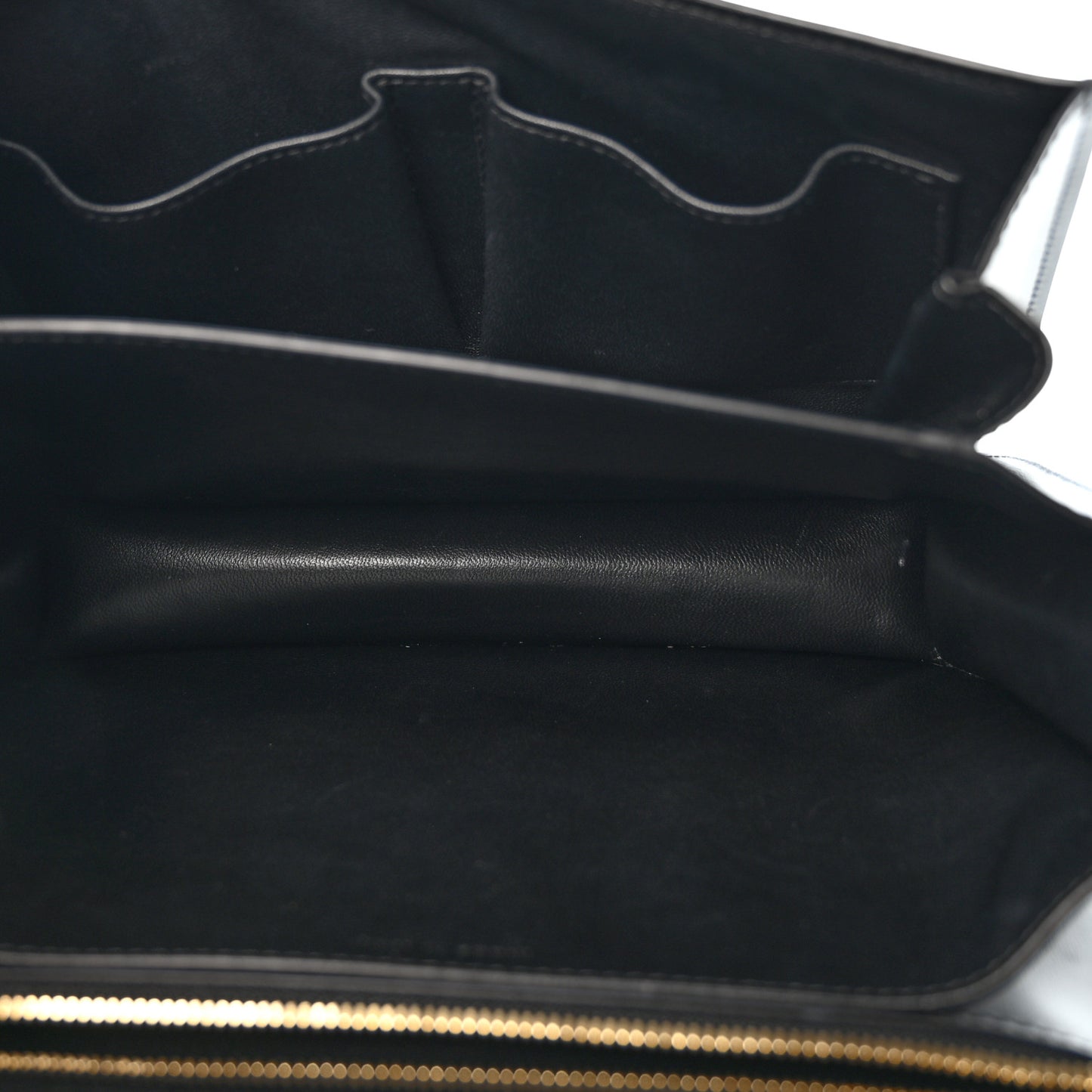 Box Calfskin Medium Classic Box Flap Bag Black