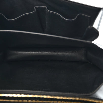 Celine Box Calfskin Medium Classic Box Flap Bag Black 4 of 13