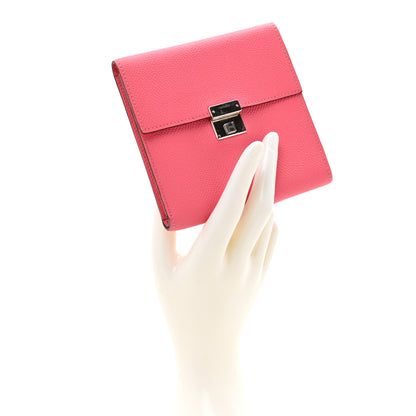 Hermes Epsom Clic 12 Wallet Rose Azalee 2 of 12
