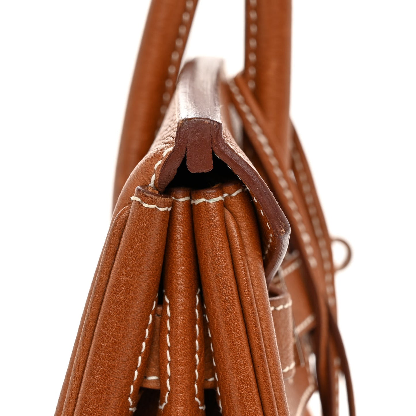 Natural Barenia Faubourg Birkin 30 Fauve