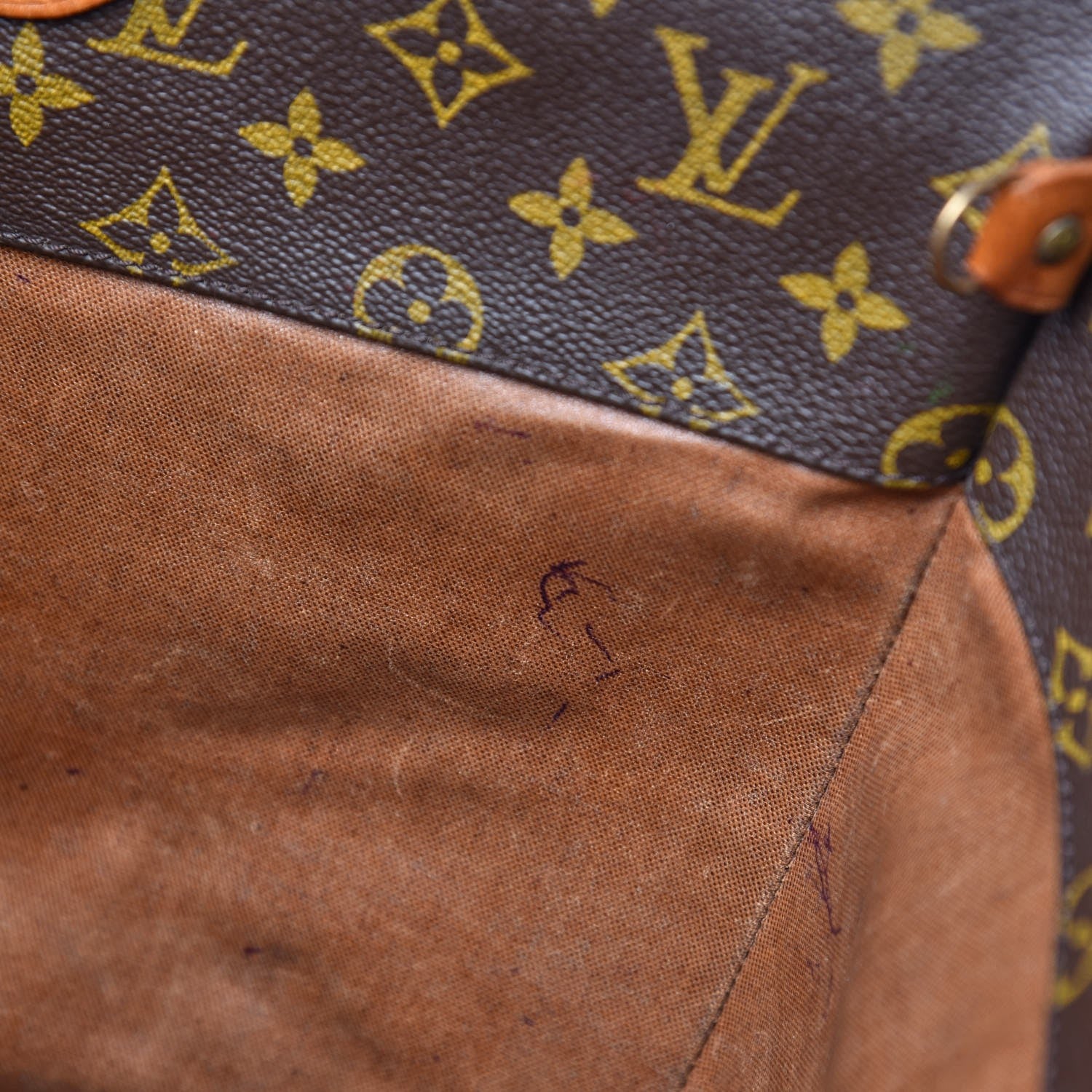 Louis Vuitton Monogram Sac Shopping Tote 8 of 17