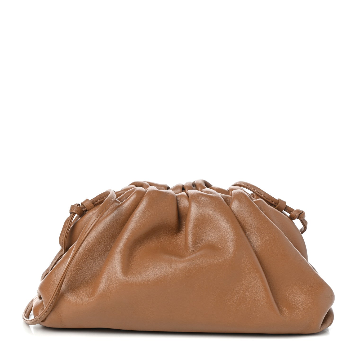 Bottega Veneta Butter Calfskin The Mini Pouch Camel 1 of 9