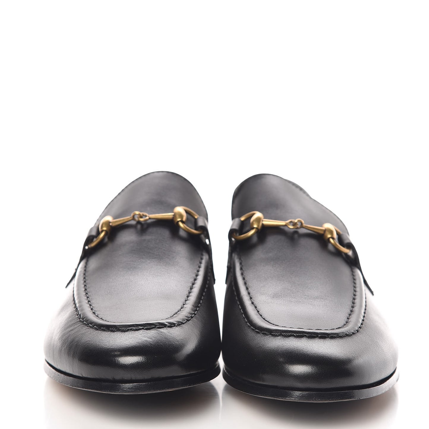 Calfskin Womens Jordaan Loafers 38.5 Black