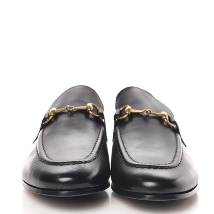 Gucci Calfskin Womens Jordaan Loafers 38.5 Black 2 of 9