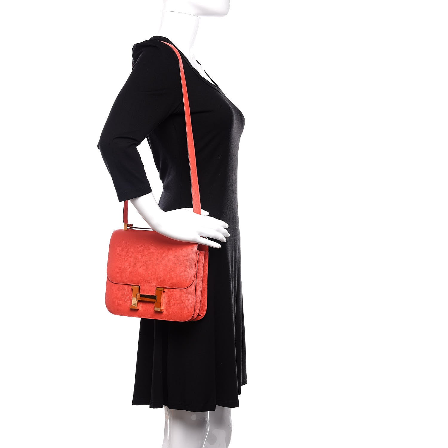 Hermes Epsom Constance 24 Rose Jaipur 2 of 19