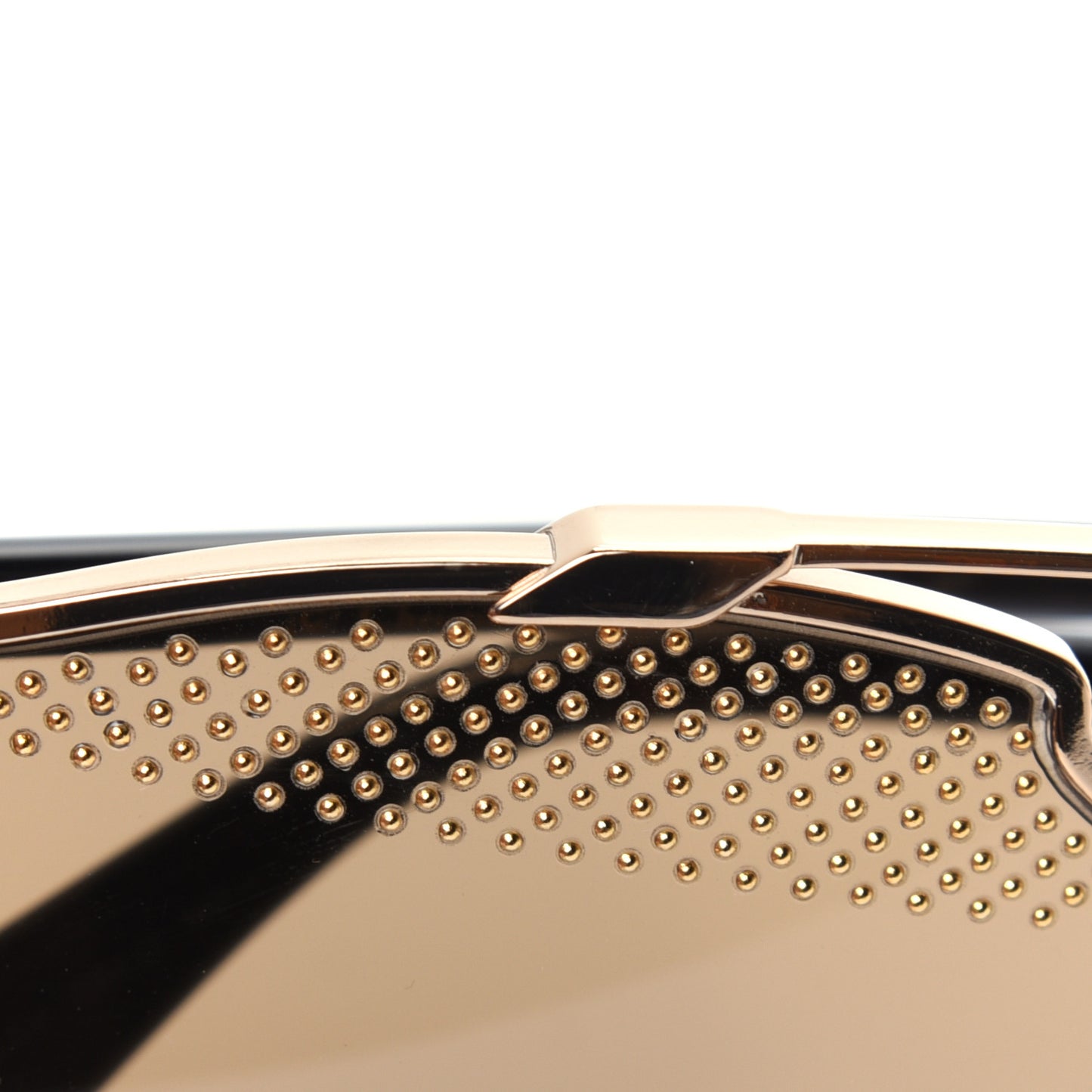Studded So Real Sunglasses Gold