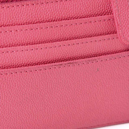 Chanel Caviar Card Holder Pink 10 of 10