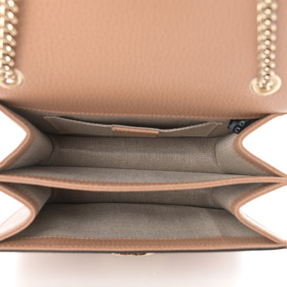 Gucci Dollar Calfskin Small Interlocking G Shoulder Bag Camelia 5 of 10