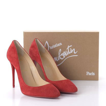 Christian Louboutin Veau Velours Eloise 100 Pumps 40 Loubi 8 of 8