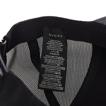 Gucci GG Supreme Monogram Fox Baseball Hat 59 Black 5 of 5