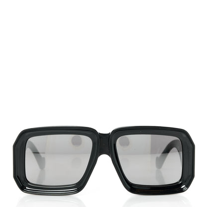 Loewe Acetate Paula's Ibiza Dive In Mask Sunglasses LW40064U Black Silver 2 of 7