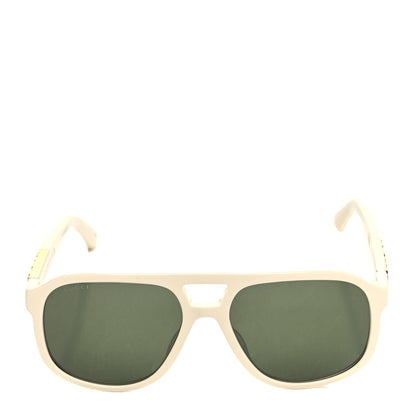 Gucci Acetate Square Frame GG1188S Sunglasses White 2 of 9