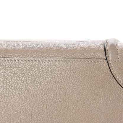 Celine Drummed Calfskin Mini Luggage Dune 17 of 17