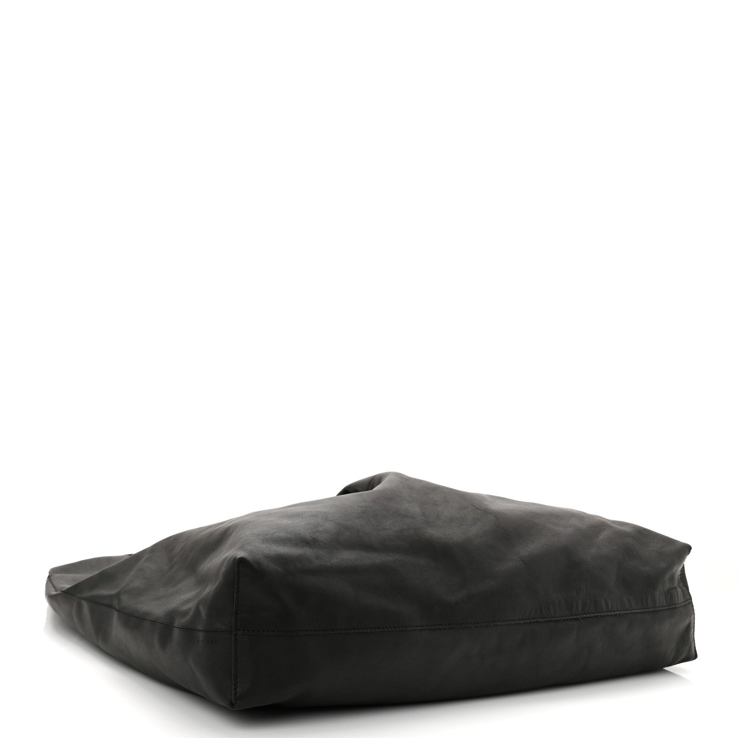 The Row Lambskin Bindle Three Bag Black 1800051 – FASHIONPHILE