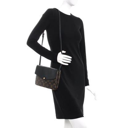 Louis Vuitton Monogram Twice Pochette Black 2 of 7
