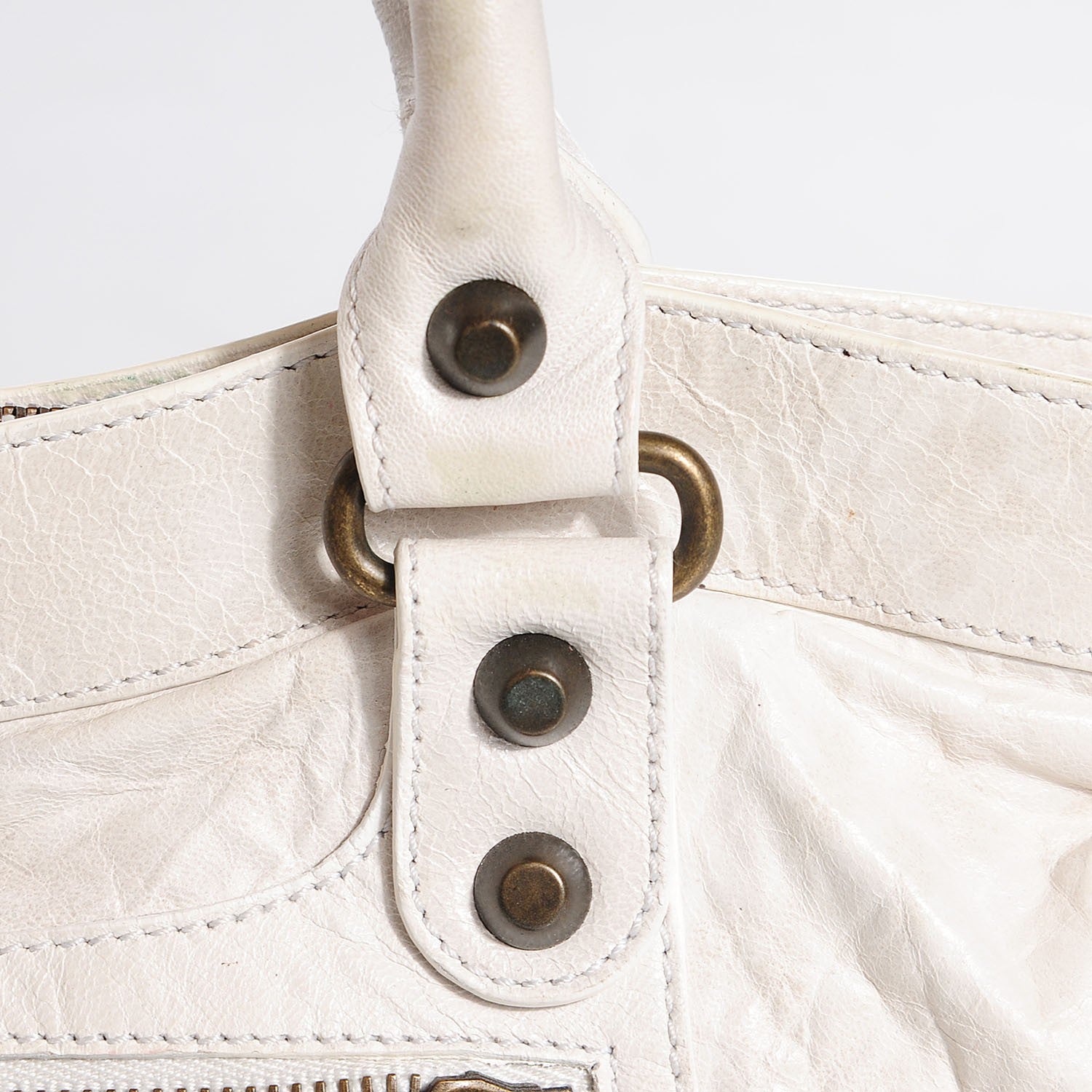Balenciaga Chevre Classic Hardware First White 6 of 12