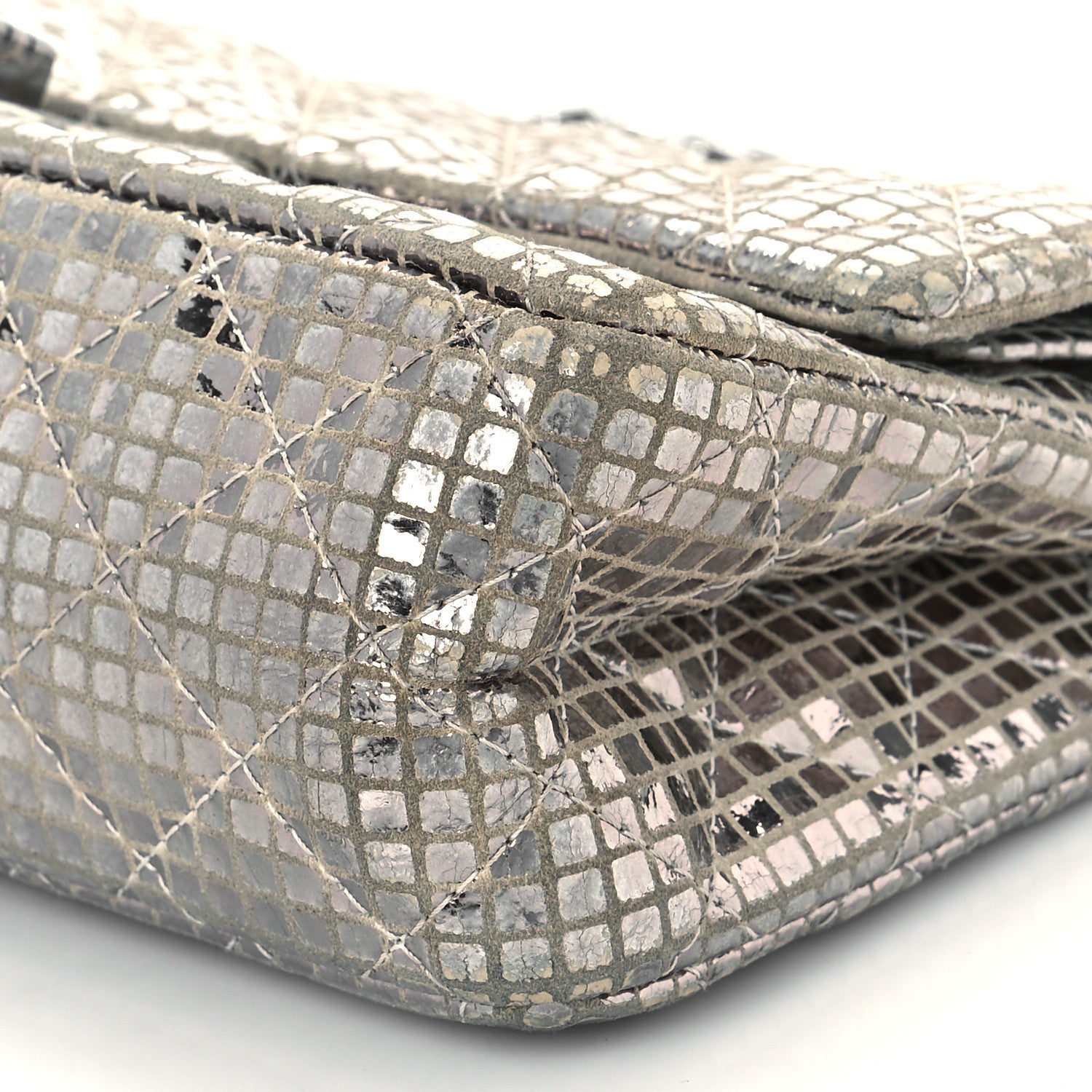 Chanel Mirror 2.55 Reissue 225 Flap Silver 9 of 12