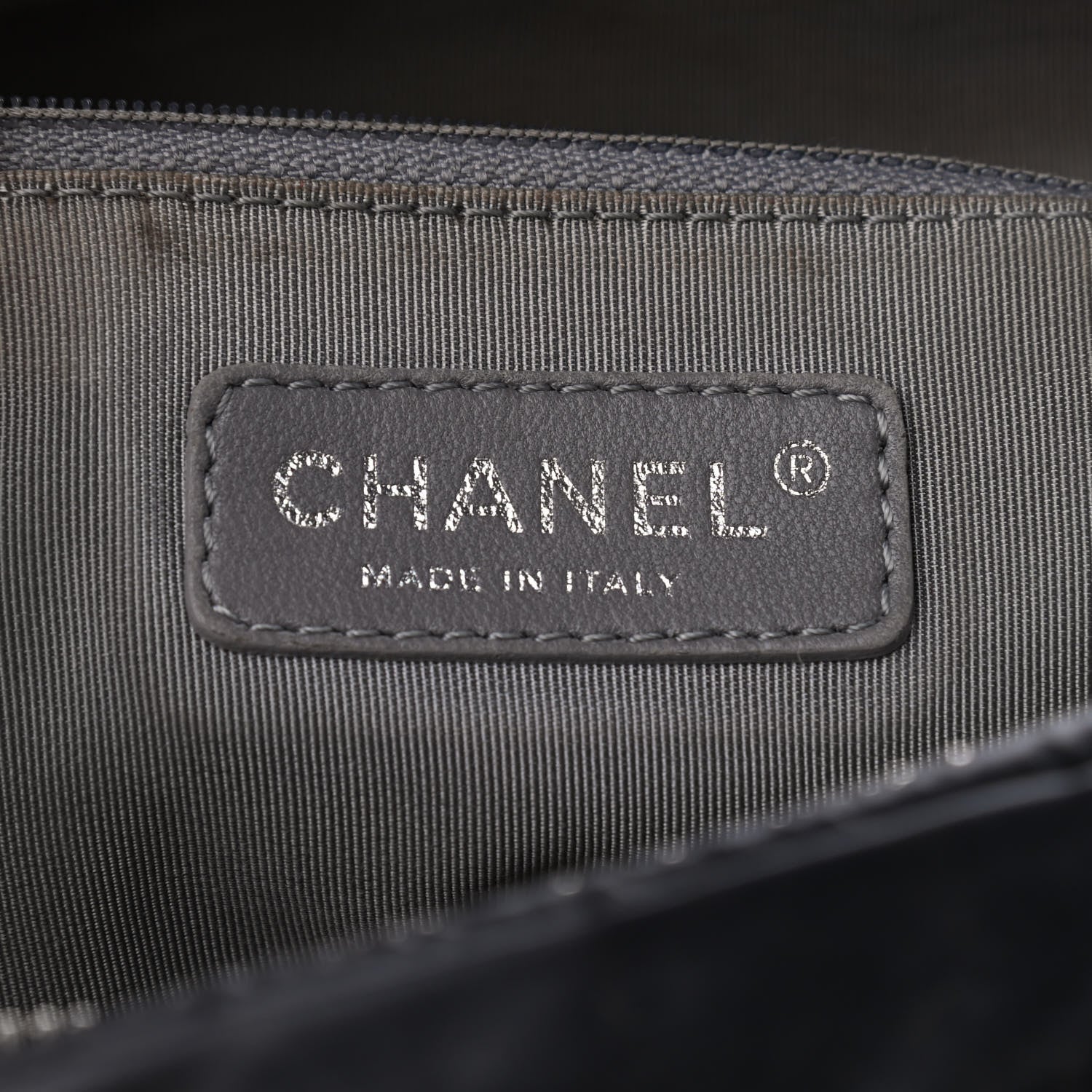 Chanel Nylon Quilted Tweed Stitch Bubble Camera Case Black 6 of 13