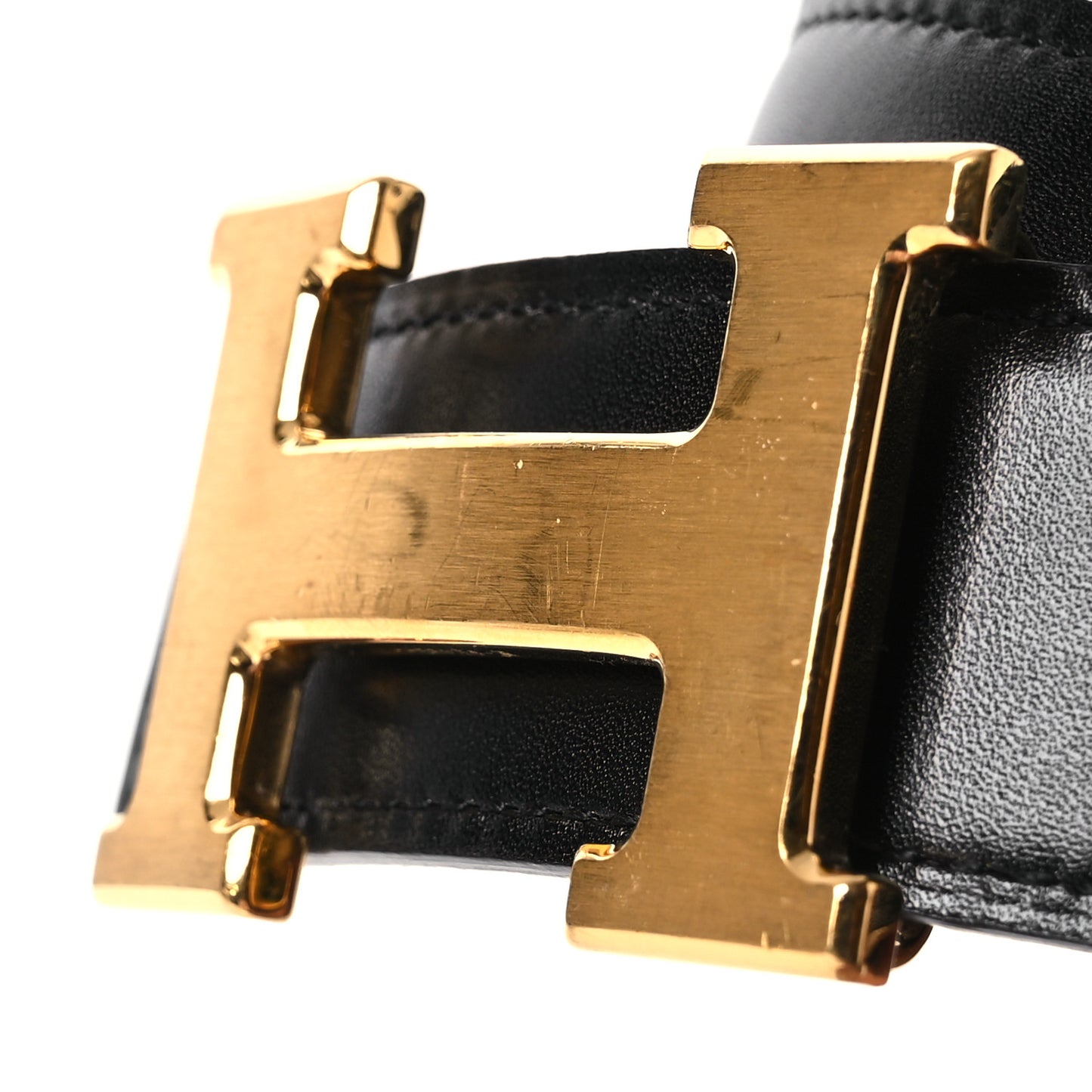 Box Togo Reversible 32mm H Belt 75 Black Chocolate