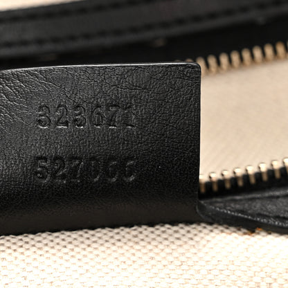 Gucci Guccissima Medium Bree Zippered Tote Black 7 of 10