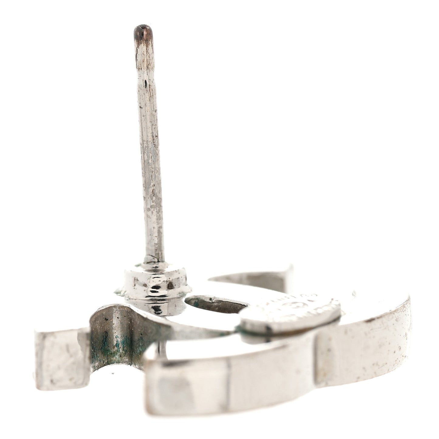 Crystal Mini Timeless CC Earrings Silver