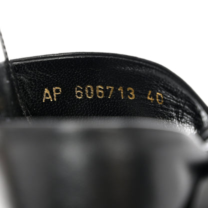 Saint Laurent Vendome Bianca 85 Platform Sandals 40 Black 6 of 9