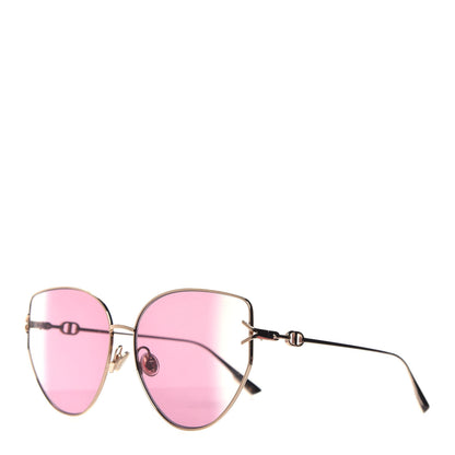 Christian Dior Metal Gipsy1 Sunglasses Pink Gold 1 of 8