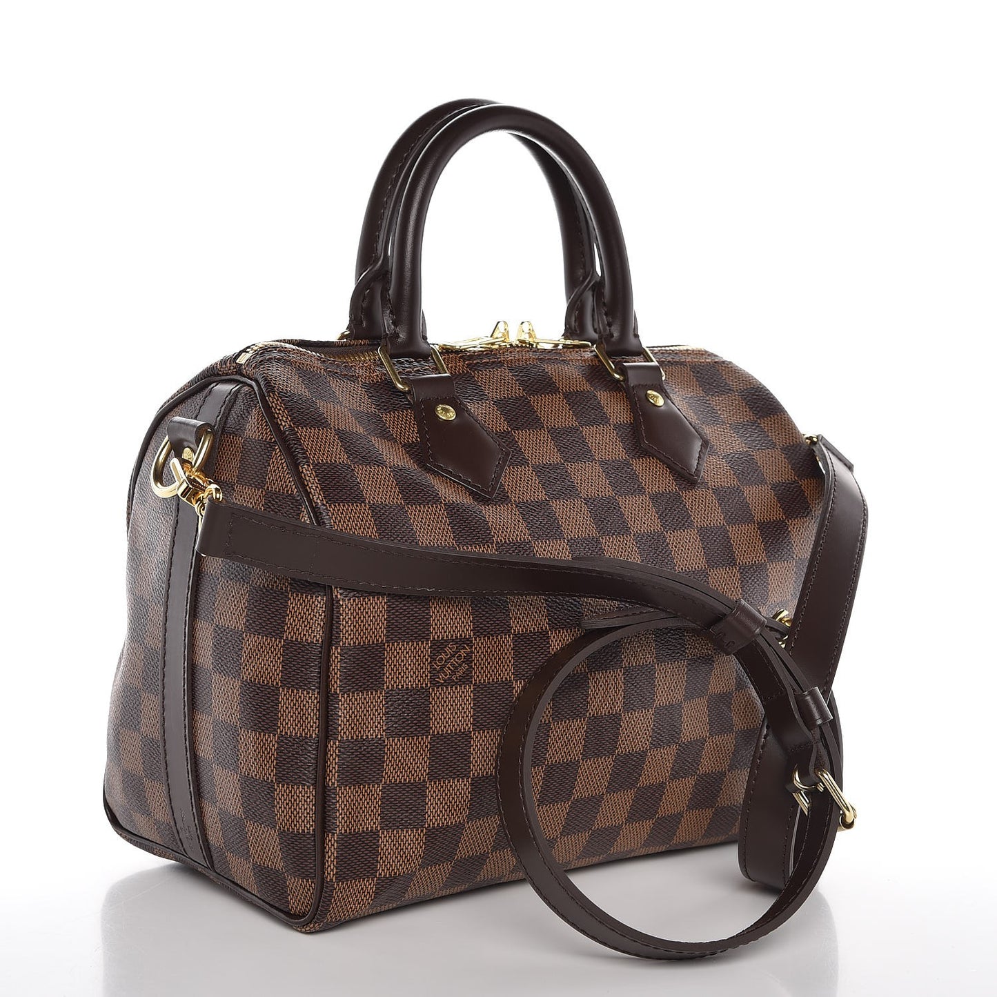 Damier Ebene Speedy Bandouliere 25