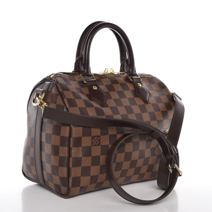 Louis Vuitton Damier Ebene Speedy Bandouliere 25 4 of 11