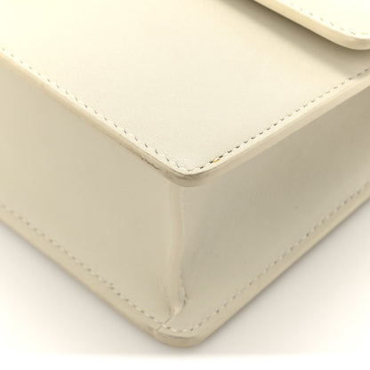 Christian Dior Calfskin 30 Montaigne East West Chain Flap Bag Off White 12 of 14