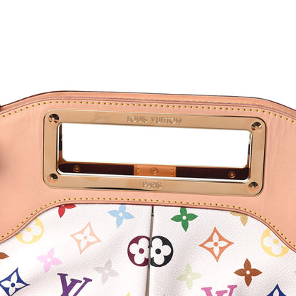Louis Vuitton Monogram Multicolor Judy MM White 9 of 10