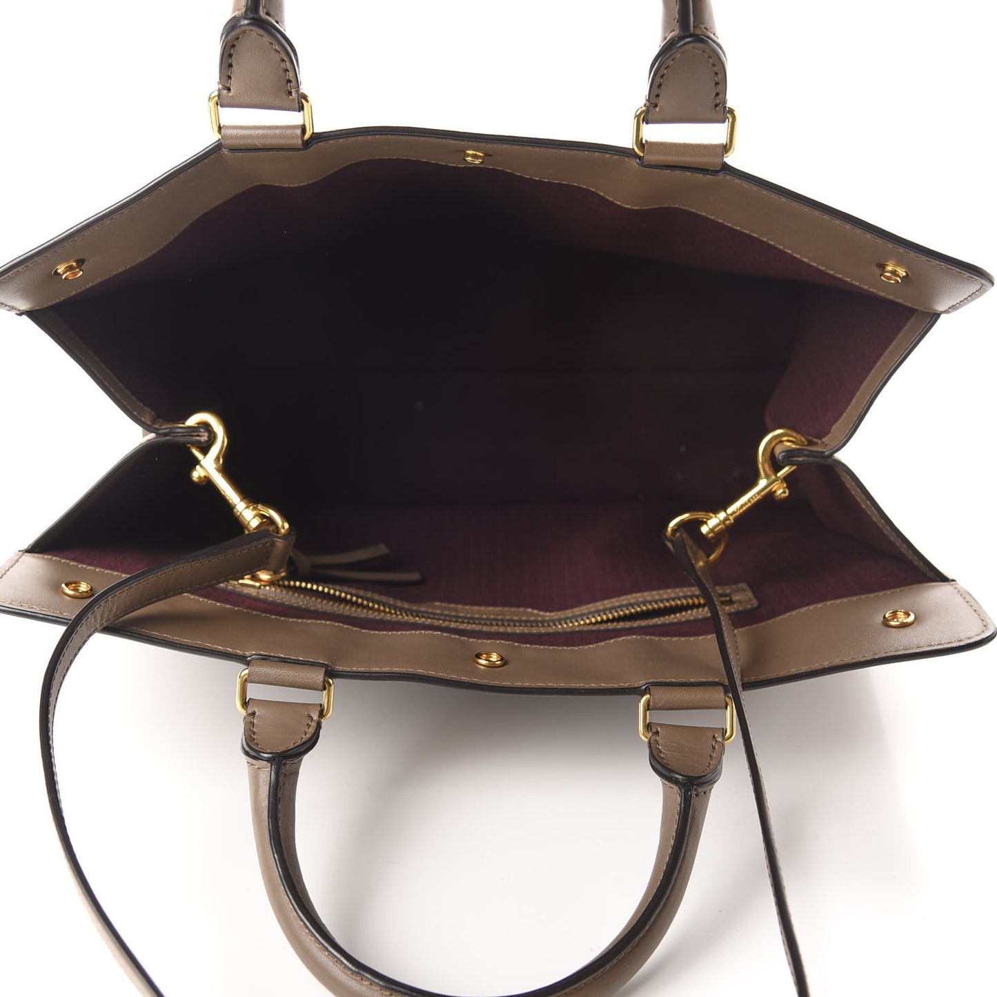 Small Classic Grain Quilted Marylebone Tote Clay