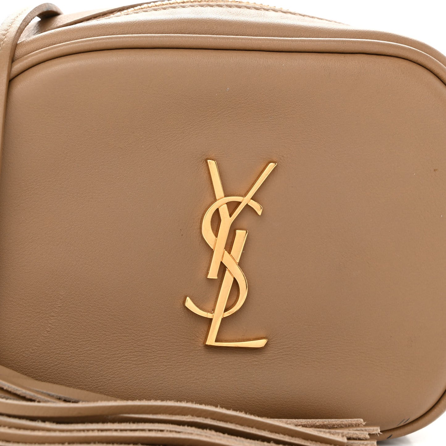 Nappa Monogram Blogger Bag Deep Beige