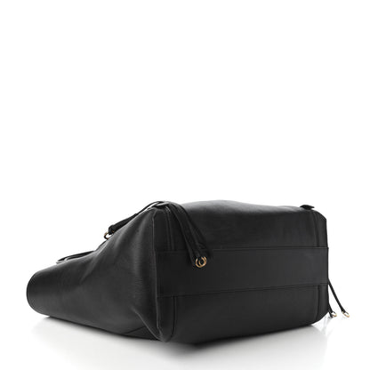 Chloe Smooth Calfskin Medium Milo Shopping Tote Black 4 of 11