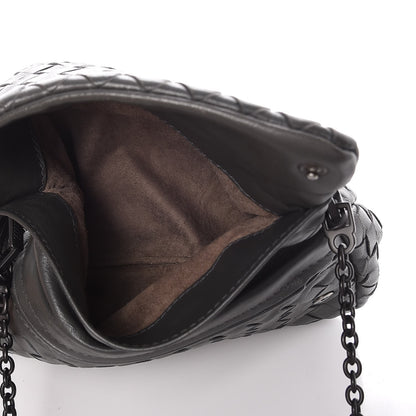 Bottega Veneta Nappa Intrecciato Mini Messenger Bag Light Grey 6 of 11