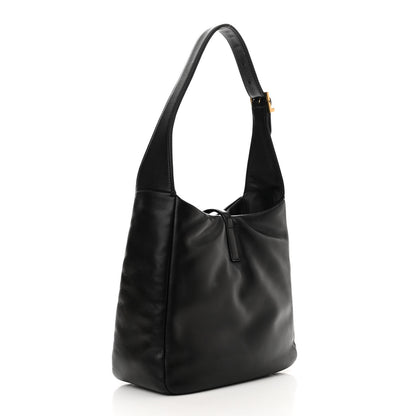 Saint Laurent Padded Lambskin Small Le 5 A 7 Supple Hobo Black 3 of 10