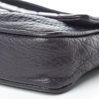 Chanel Distressed Lambskin Lady Braid Flap Dark Purple 7 of 15