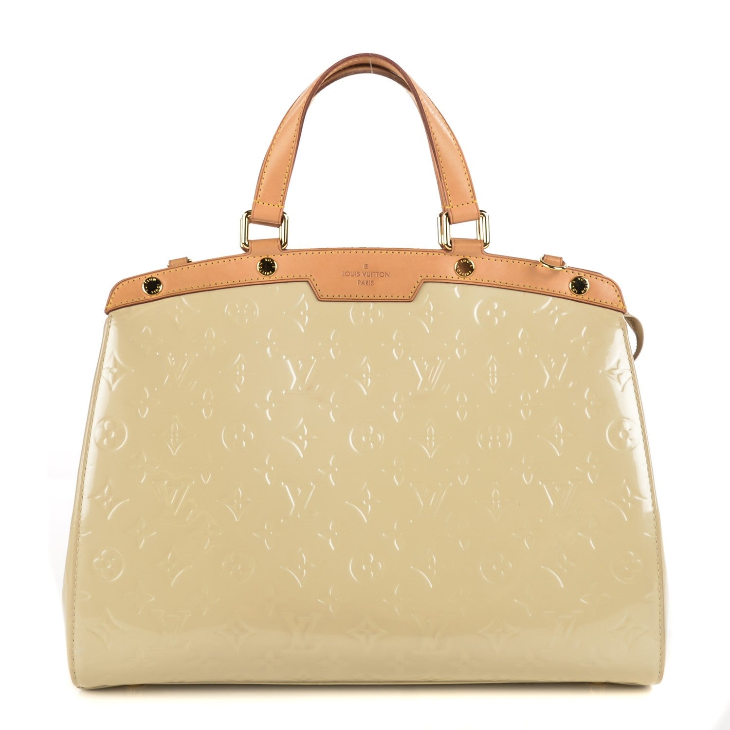 Louis Vuitton Vernis Brea GM Blanc Corail 1 of 7