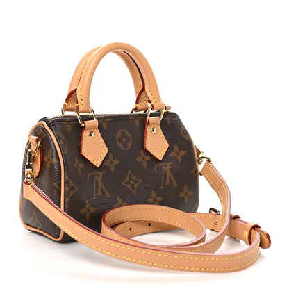 Louis Vuitton Monogram Nano Speedy Bandouliere 3 of 10