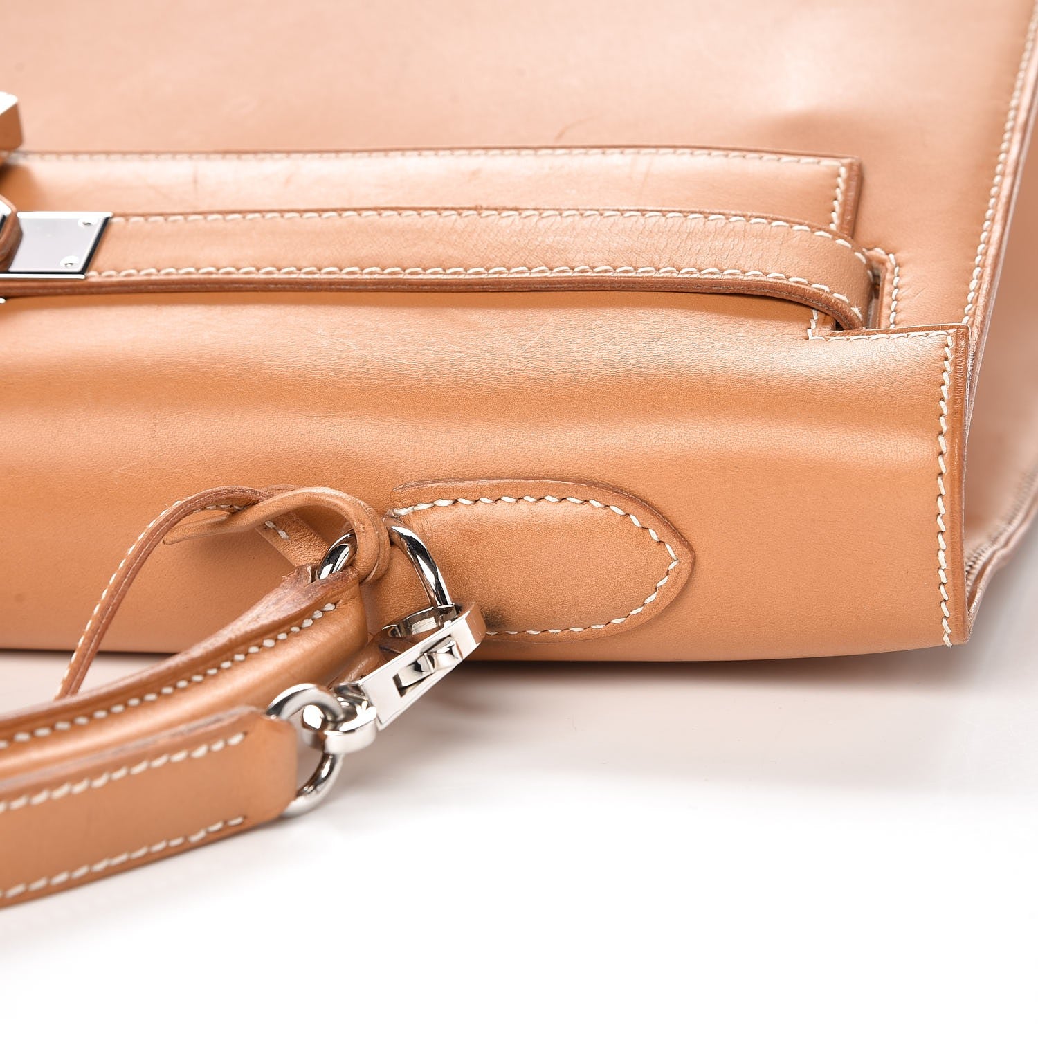 Hermes Vache Natural Kelly Sellier 35 27 of 45