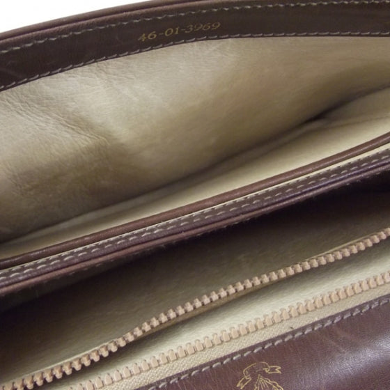 Gucci Leather Shoulder Bag Brown 8 of 10