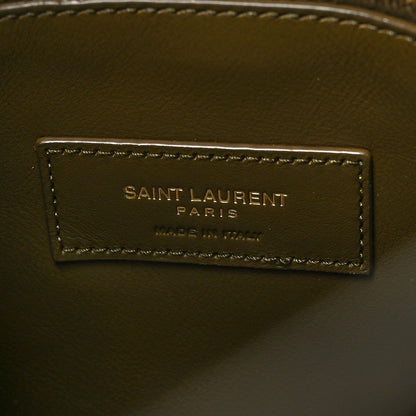 Saint Laurent Suede Large Le 5 A 7 Soft Hobo New Barley 9 of 10