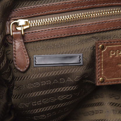 Prada Cervo Shopping Satchel Bruciato 12 of 20