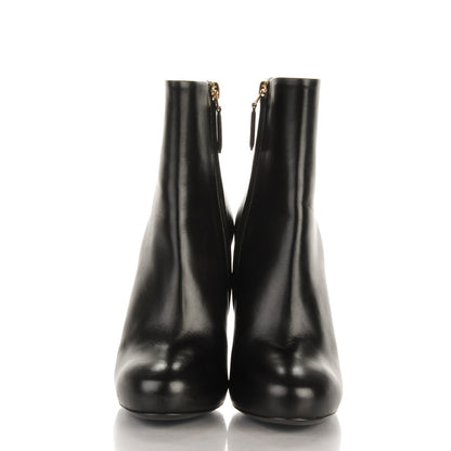 Chanel Lambskin Short Boots 36 Black 2 of 8